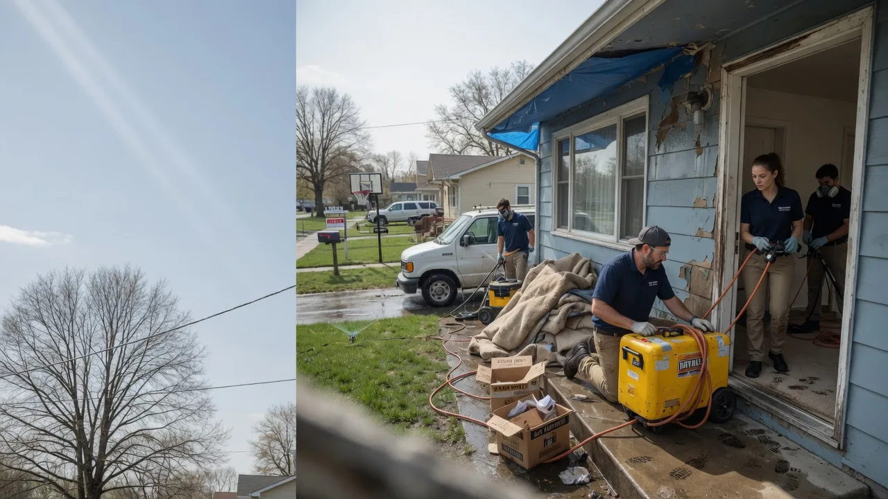Basement Flood Cleanup in Sunman, IN near me